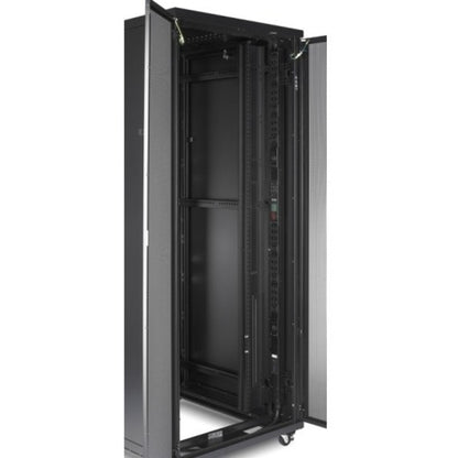 APC by Schneider Electric NetShelter SV 48U 800mm Wide x 1200mm Deep Enclosure with Sides Black AR2587