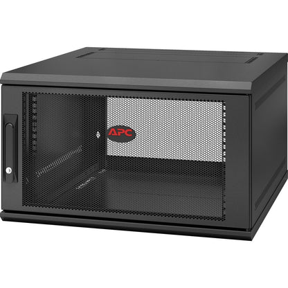 APC by Schneider Electric NetShelter WX 9U Single Hinged Wall-mount Enclosure 400mm Deep AR109SH4