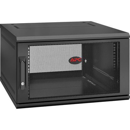APC by Schneider Electric NetShelter WX 9U Single Hinged Wall-mount Enclosure 400mm Deep AR109SH4