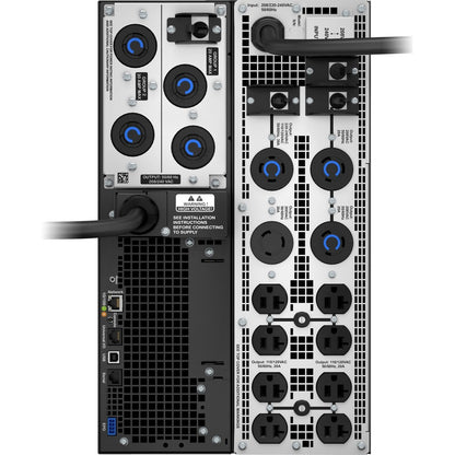 Onduleur Smart-UPS SRT 5000 VA de Schneider Electric avec transformateur abaisseur de tension de 208/240 V à 120 V SRT5KXLT-5KTF