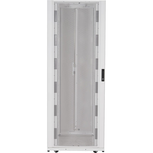 Armoire APC by Schneider Electric 45U x 30 po de largeur x 48 po de profondeur avec côtés Blanc AR3355W