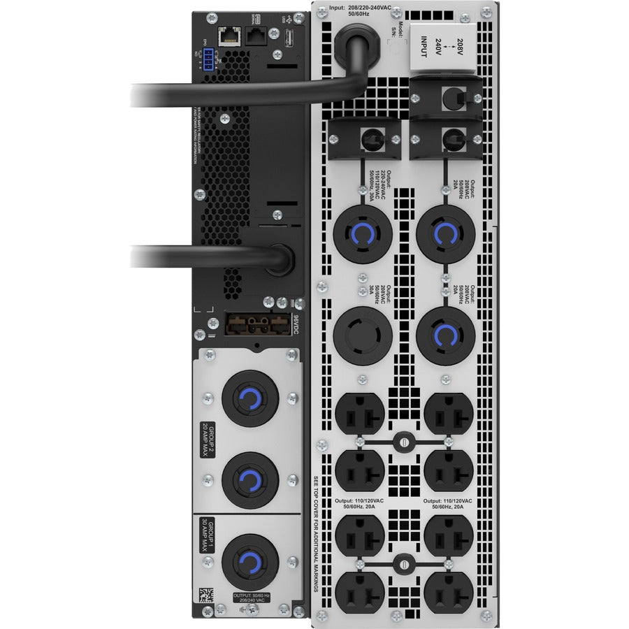 Transformateur abaisseur de tension APC by Schneider Electric Smart-UPS SRT 3000VA 208/240V à 120V SRT3000XLT-5KTF