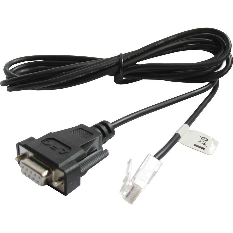 APC by Schneider Electric UPS Communications Cable Smart Signalling 6'/2m - DB9 to RJ45 AP940-0625A