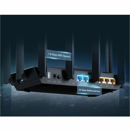 TP-Link Archer AXE95 Wi-Fi 6E IEEE 802.11 a/b/g/n/ac/ax Ethernet Wireless Router ARCHER AXE95