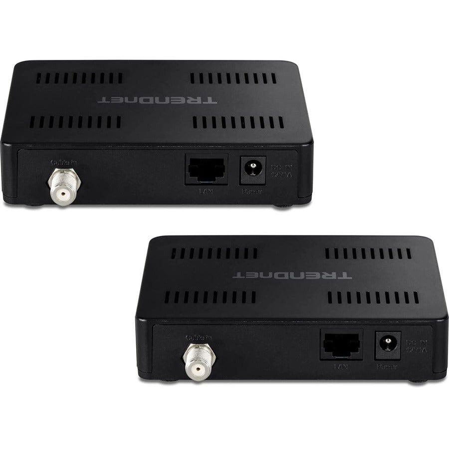 Adaptateur Ethernet sur coaxial 2,5 Gbit/s TRENDnet (lot de 2) TMO-312C2K