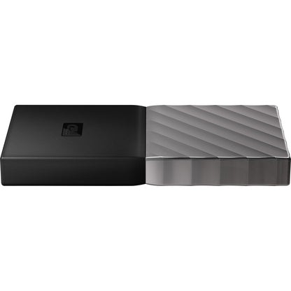 Disque SSD portable WD My Passport WDBKVX5120PSL-WESN 512 Go - Externe 2,5" - Noir, Gris métallisé WDBKVX5120PSL-WESN