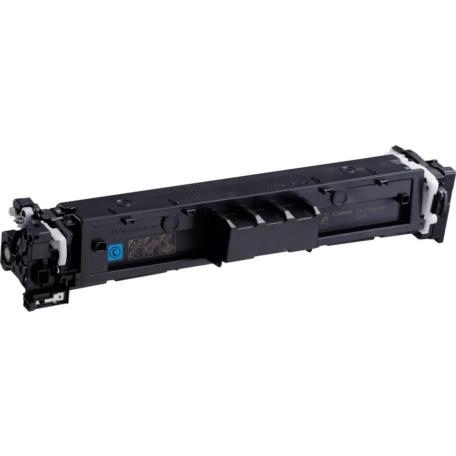 Cartouche de toner laser d'origine Canon 069 à rendement standard - Cyan - 1 paquet 5093C001