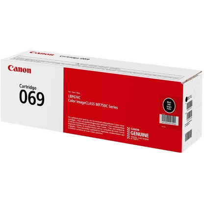 Cartouche de toner laser d'origine Canon 069 à rendement standard - Noir - 1 paquet 5094C001