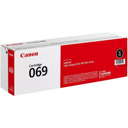 Cartouche de toner laser d'origine Canon 069 à rendement standard - Noir - 1 paquet 5094C001