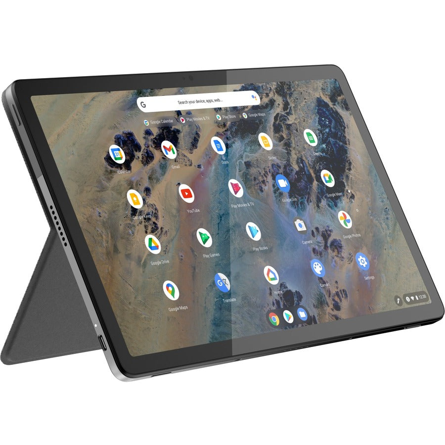 Lenovo IdeaPad Duet 3 Chrome 11Q727 82T6002LUS 11" Touchscreen Detachable 2 in 1 Chromebook - 2K - 2000 x 1200 - Qualcomm Kryo 468 Octa-core (8 Core) 2.50 GHz - 4 GB Total RAM - 4 GB On-board Memory - 64 GB Flash Memory - Storm Gray 82T6002LUS