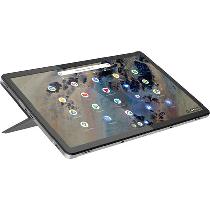 Lenovo IdeaPad Duet 3 Chrome 11Q727 82T6002LUS 11" Touchscreen Detachable 2 in 1 Chromebook - 2K - 2000 x 1200 - Qualcomm Kryo 468 Octa-core (8 Core) 2.50 GHz - 4 GB Total RAM - 4 GB On-board Memory - 64 GB Flash Memory - Storm Gray 82T6002LUS