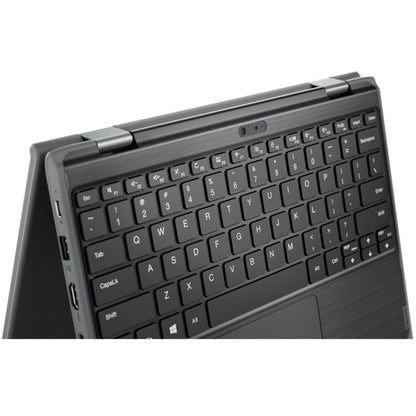 Netbook Lenovo 300e Windows 2e génération 81M900ESUS Écran tactile 11,6" - HD - 1366 x 768 - Intel Celeron N4120 Quad-core (4 cœurs) 1,10 GHz - 4 Go de RAM totale - 4 Go de mémoire embarquée - 128 Go SSD - Noir 81M900ESUS
