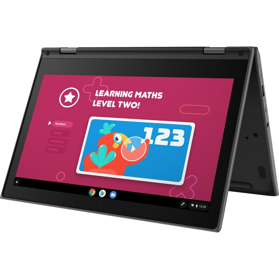 Lenovo 300e Chromebook 2e génération 81MB004UUS Chromebook à écran tactile 11,6" - HD - 1366 x 768 - Intel Celeron N4020 Dual-core (2 cœurs) 1,10 GHz - 4 Go de RAM totale - 32 Go de mémoire flash - Noir 81MB004UUS