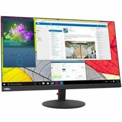 Lenovo ThinkVision S27q-10 27" Class WQHD LED Monitor - 16:9 - Raven Black 61E8GAR1US