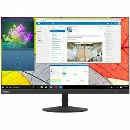 Lenovo ThinkVision S27q-10 27" Class WQHD LED Monitor - 16:9 - Raven Black 61E8GAR1US