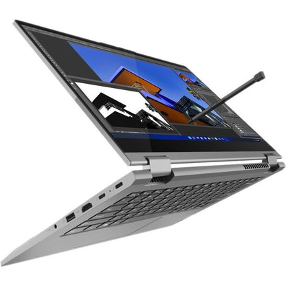 Lenovo ThinkBook 14s Yoga G3 IRU 21JG001GCA 14" Touchscreen Convertible 2 in 1 Notebook - Full HD - 1920 x 1080 - Intel Core i7 13th Gen i7-1355U Deca-core (10 Core) - 16 GB Total RAM - 8 GB On-board Memory - 512 GB SSD - Mineral Gray 21JG001GCA