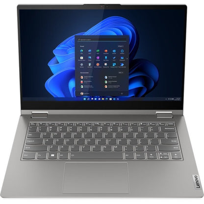 Lenovo ThinkBook 14s Yoga G3 IRU 21JG001GCA 14" Touchscreen Convertible 2 in 1 Notebook - Full HD - 1920 x 1080 - Intel Core i7 13th Gen i7-1355U Deca-core (10 Core) - 16 GB Total RAM - 8 GB On-board Memory - 512 GB SSD - Mineral Gray 21JG001GCA