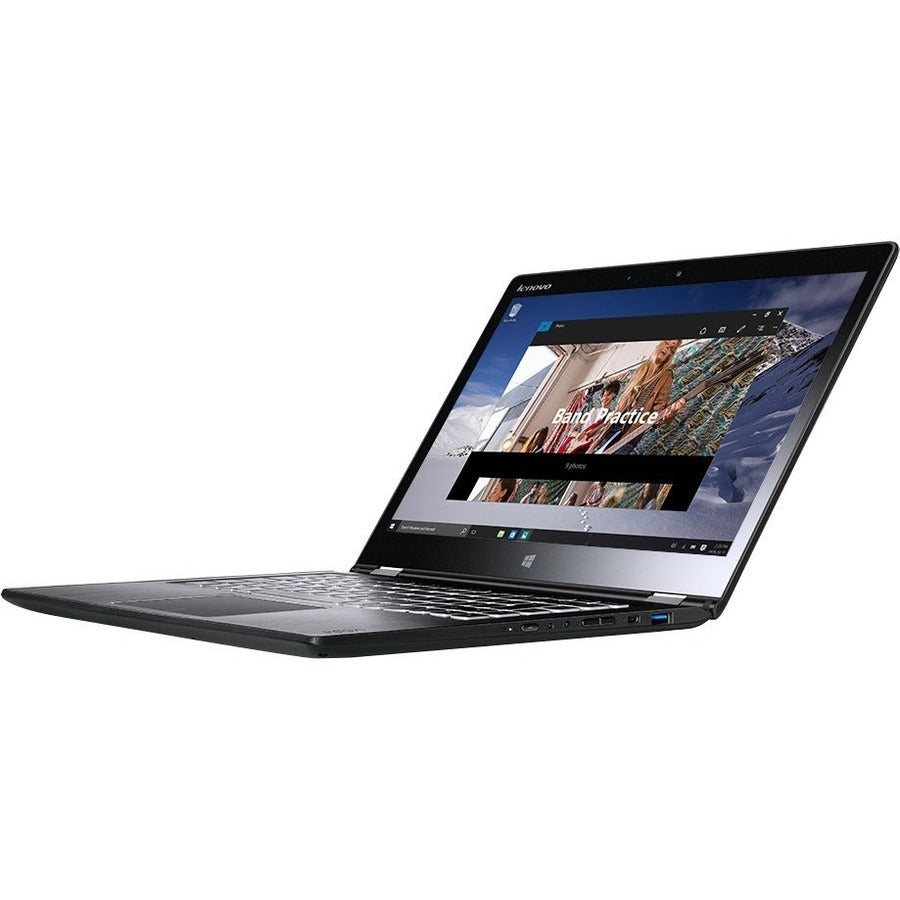 Ordinateur portable Lenovo Yoga 700-14ISK 80QD005PCF 14" 2 en 1 - 1920 x 1080 - Intel Core i7 6e génération i7-6500U Dual-core (2 cœurs) 2,50 GHz - 8 Go de RAM totale - SSD 256 Go - Noir 80QD005PCF