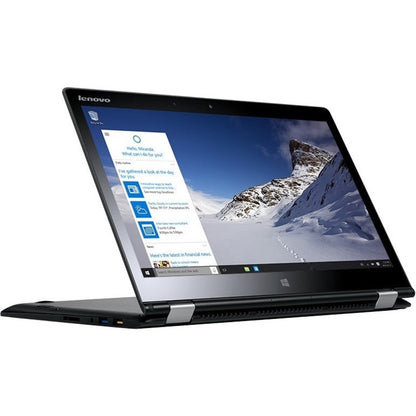 Ordinateur portable Lenovo Yoga 700-14ISK 80QD005PCF 14" 2 en 1 - 1920 x 1080 - Intel Core i7 6e génération i7-6500U Dual-core (2 cœurs) 2,50 GHz - 8 Go de RAM totale - SSD 256 Go - Noir 80QD005PCF