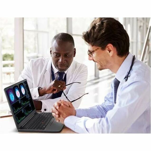 Lenovo ThinkPad P16v Gen 1 21FE002GCA 16" Mobile Workstation - WQUXGA - 3840 x 2400 - AMD Ryzen 7 PRO 7840HS Octa-core (8 Core) 3.80 GHz - 32 GB Total RAM - 1 TB SSD - Thunder Black 21FE002GCA