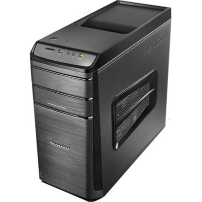 Ordinateur de bureau Lenovo IdeaCentre 700-25ISH 90ED003UUS - Intel Core i7 6e génération i7-6700 3,40 GHz - 16 Go RAM DDR4 SDRAM - 1 To HDD - 120 Go SSD - Tour - Noir 90ED003UUS