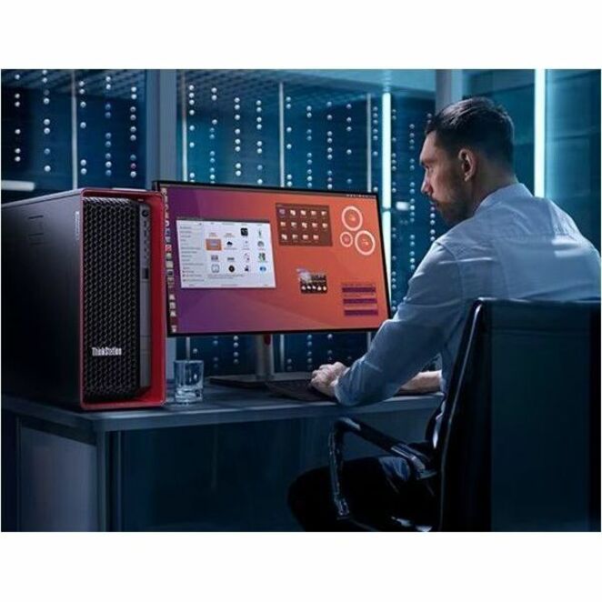 Lenovo ThinkStation P7 30F30018CA Workstation - 1 x Intel Xeon W Hexadeca-core (16 Core) w5-3433 2 GHz - 32 GB DDR5 SDRAM RAM - 512 GB SSD 30F30018CA