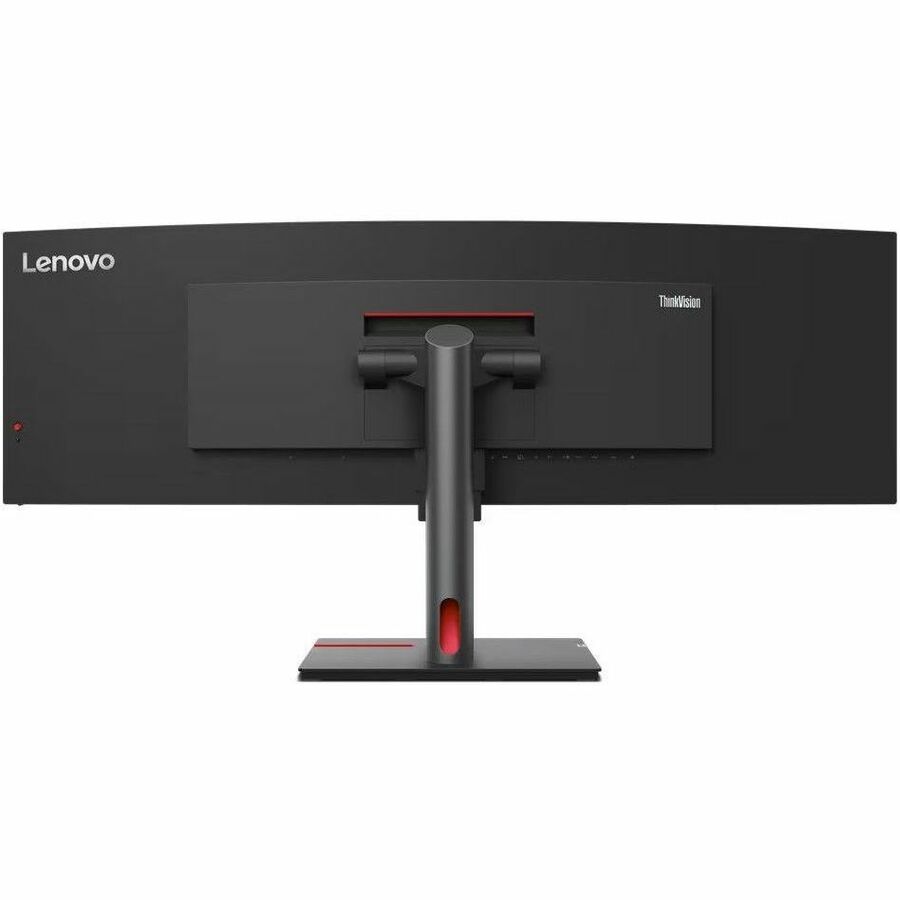 Lenovo ThinkVision P49w-30 49" Class Webcam Dual Quad HD (DQHD) Curved Screen LED Monitor - 32:9 - Raven Black 63DBZAR1US