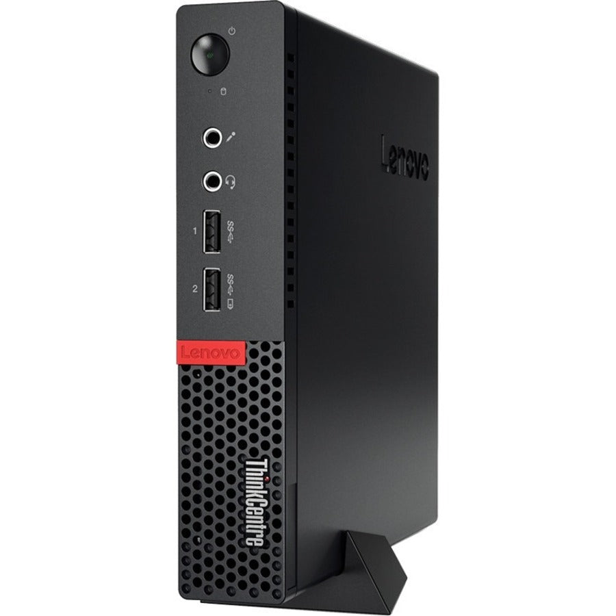 Ordinateur de bureau Lenovo ThinkCentre M710q 10MR004FCA - Intel Core i5 6e génération i5-6500T 2,50 GHz - 4 Go de RAM DDR4 SDRAM - Disque dur 500 Go - Minuscule - Noir 10MR004FCA