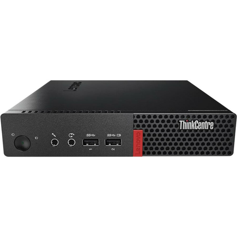 Ordinateur de bureau Lenovo ThinkCentre M710q 10MR004FCA - Intel Core i5 6e génération i5-6500T 2,50 GHz - 4 Go de RAM DDR4 SDRAM - Disque dur 500 Go - Minuscule - Noir 10MR004FCA