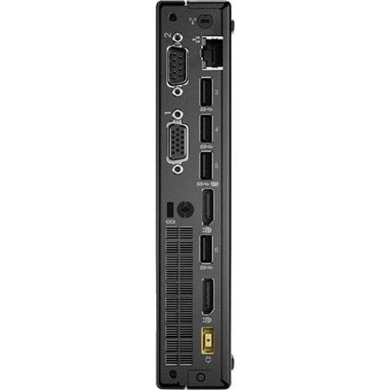 Ordinateur de bureau Lenovo ThinkCentre M710q 10MR004FCA - Intel Core i5 6e génération i5-6500T 2,50 GHz - 4 Go de RAM DDR4 SDRAM - Disque dur 500 Go - Minuscule - Noir 10MR004FCA