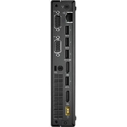 Ordinateur de bureau Lenovo ThinkCentre M710q 10MR004FCA - Intel Core i5 6e génération i5-6500T 2,50 GHz - 4 Go de RAM DDR4 SDRAM - Disque dur 500 Go - Minuscule - Noir 10MR004FCA