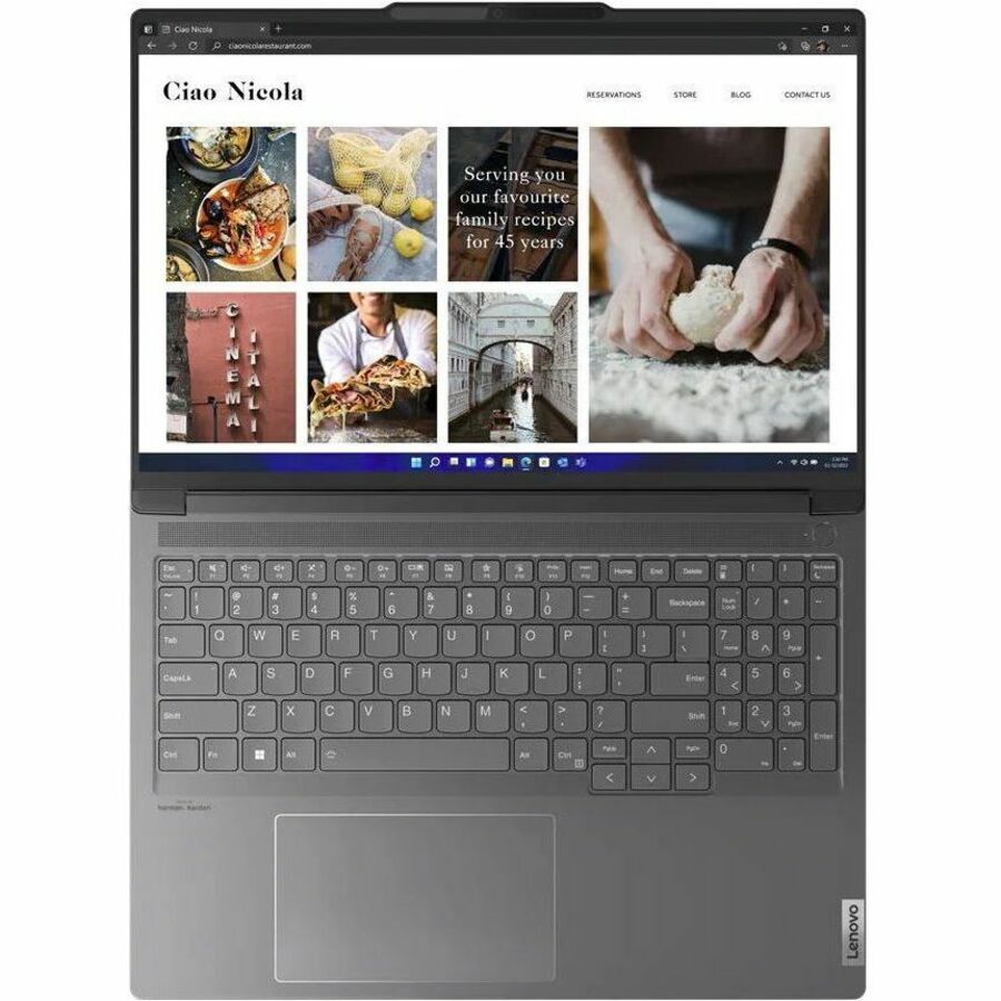 Ordinateur portable Lenovo ThinkBook 16p G4 IRH 21J8002RUS 16" - WQXGA - 2560 x 1600 - Intel Core i7 13e génération i7-13700H Tetradeca-core (14 cœurs) 2,40 GHz - 16 Go de RAM totale - SSD 512 Go - Gris orage 21J8002RUS