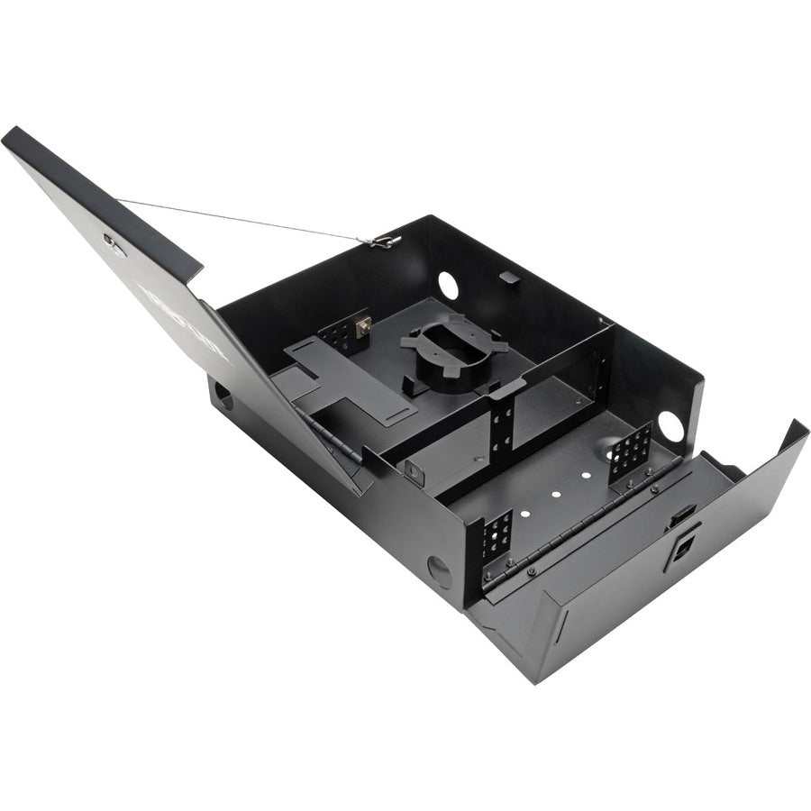 Tripp Lite by Eaton Wall-Mount Fiber Optic Distribution Enclosure, 4-Panel Capacity N492-WM4-BK