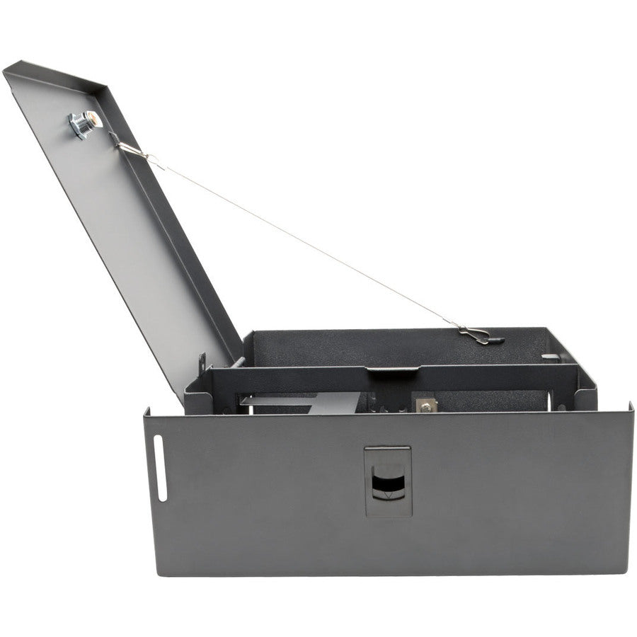 Tripp Lite by Eaton Wall-Mount Fiber Optic Distribution Enclosure, 4-Panel Capacity N492-WM4-BK
