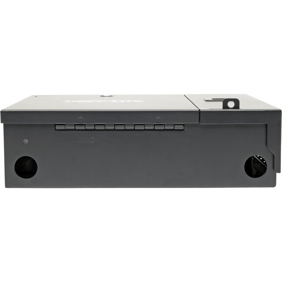 Tripp Lite by Eaton Wall-Mount Fiber Optic Distribution Enclosure, 4-Panel Capacity N492-WM4-BK