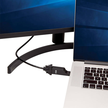 Adaptateur vertical USB-C vers VGA Tripp Lite par Eaton, M/F, noir U444-000-VGA