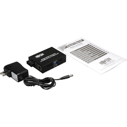 Tripp Lite N784-001-SC UTP to Fiber Media Converter N784-001-SC