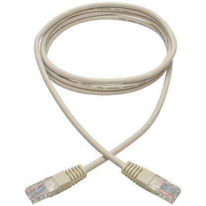 Câble moulé Cat5e 350 MHz de 6 pi de Tripp Lite par Eaton (RJ45 M/M) - Blanc N002-006-WH