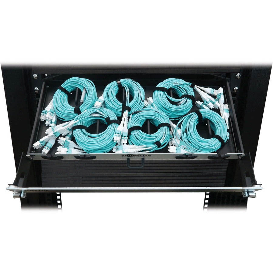 Panneau de fibres préchargé Tripp Lite par Eaton N48M-6L8L-10 N48M-6L8L-10