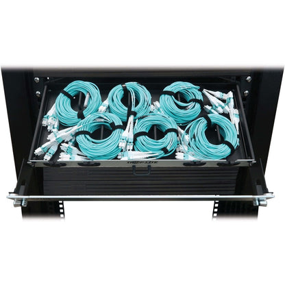Panneau de fibres préchargé Tripp Lite par Eaton N48M-6L8L-10 N48M-6L8L-10