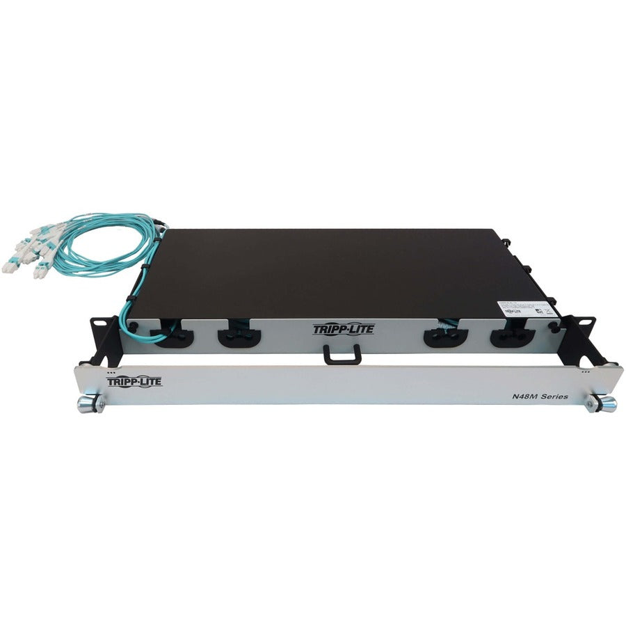 Panneau de fibres préchargé Tripp Lite par Eaton N48M-6L8L-10 N48M-6L8L-10