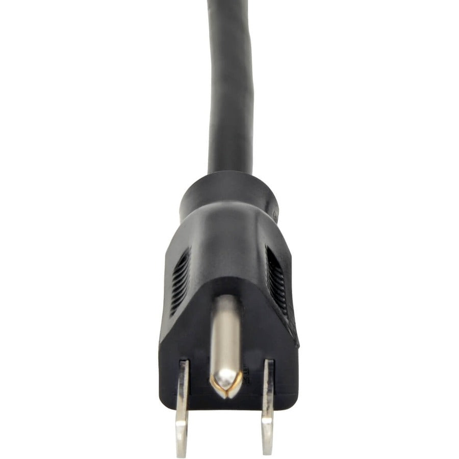 Câble d'alimentation pour ordinateur Tripp Lite 6 pieds 5-15P vers angle gauche C13 10A 18AWG 6' P006-006-13LA