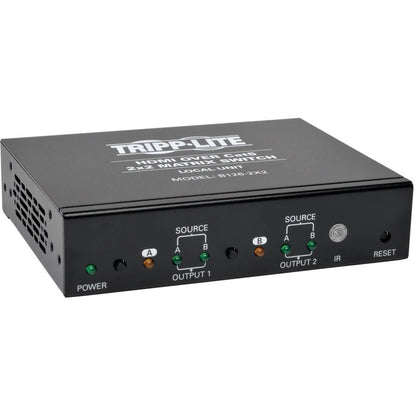 Commutateur répartiteur de matrice HDMI 2 x 2 sur Cat5/Cat6 Tripp Lite par Eaton B126-2X2 B126-2X2