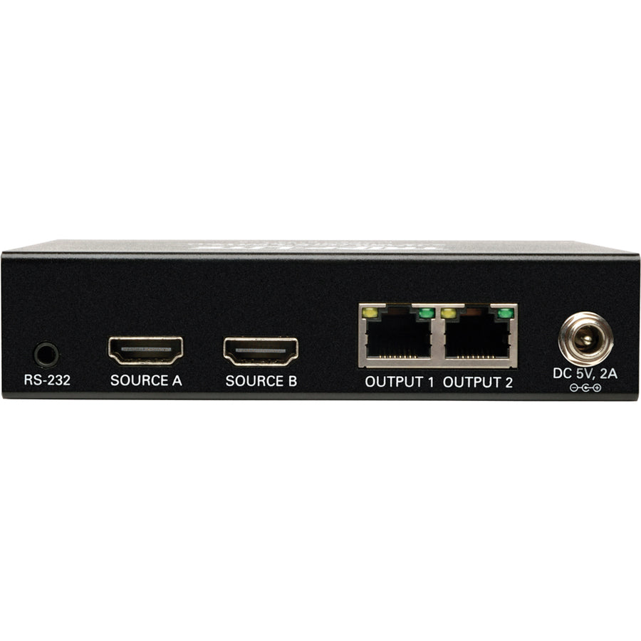 Commutateur répartiteur de matrice HDMI 2 x 2 sur Cat5/Cat6 Tripp Lite par Eaton B126-2X2 B126-2X2