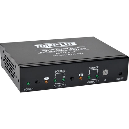Commutateur répartiteur de matrice HDMI 2 x 2 sur Cat5/Cat6 Tripp Lite par Eaton B126-2X2 B126-2X2