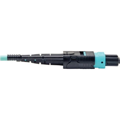 Tripp Lite by Eaton 1 Meter MTP / MPO Patch Cable, 12 Fiber, 40GbE Aqua OM3 Plenum N844-01M-12-P