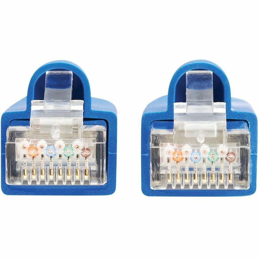 Câble Ethernet SSTP Cat8 40G sans accroc Tripp Lite par Eaton (RJ45 M/M), PoE, bleu, 0,9 m (3 pi) N272-F03-BL