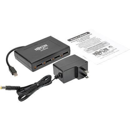 Hub MST Mini DisplayPort 1.2 vers DisplayPort à 4 ports Tripp Lite par Eaton B155-004-DP-V2 B155-004-DP-V2
