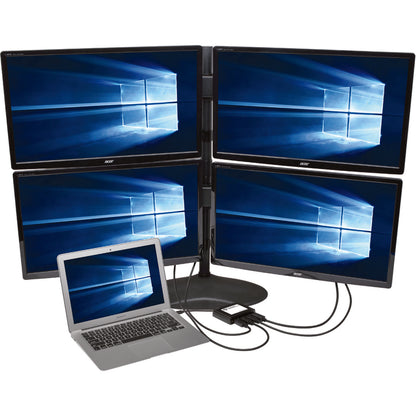 Hub MST Mini DisplayPort 1.2 vers DisplayPort à 4 ports Tripp Lite par Eaton B155-004-DP-V2 B155-004-DP-V2