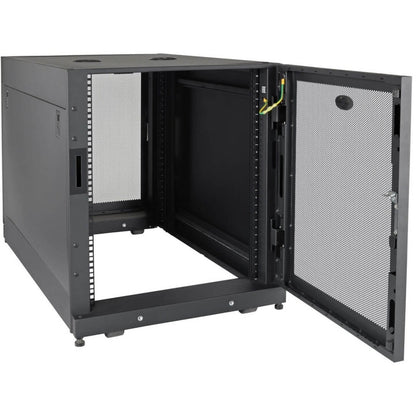 Rack de serveur profond SmartRack 14U de Tripp Lite par Eaton - Profondeur de 42 po, portes et panneaux latéraux inclus SR14UBDP